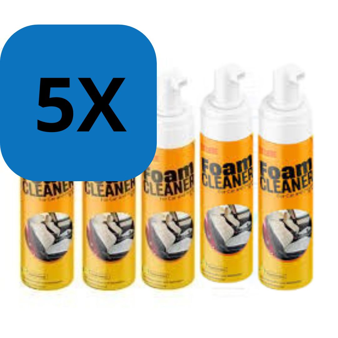 FoamCleaner™ – Espuma Limpiadora Todo en Uno ¡Limpieza profunda en segundos sin dañar tus superficies!