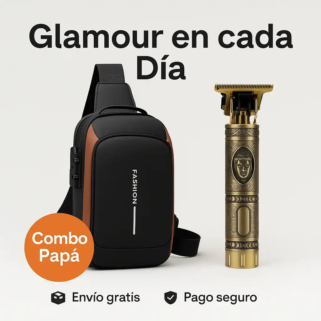 🧔♂️ SmoothPro™ – Combo Afeitadora y Canguro para Papá | Práctico y elegante en un solo regalo