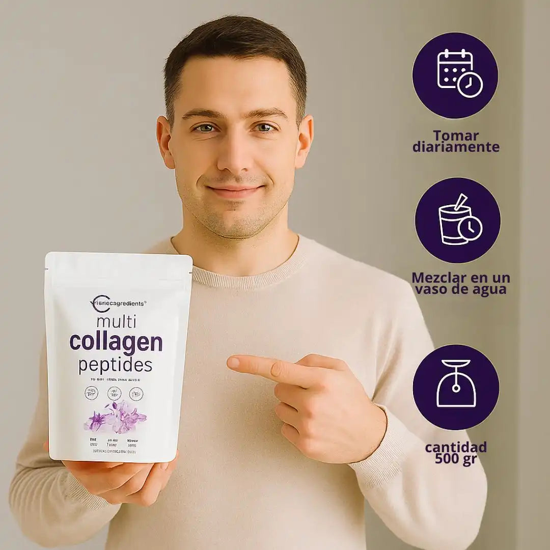 GlowFlex™ – Colágeno Premium 5 en 1 | Articulaciones fuertes y piel más saludable
