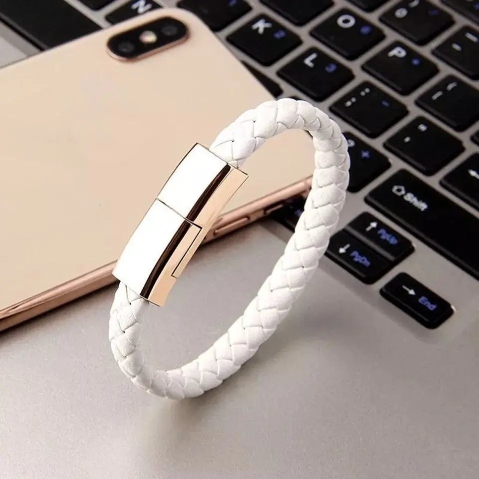 Pulsera tipo cuero USB
