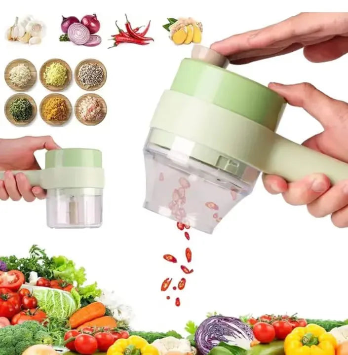 Cortador de verduras 4 en 1