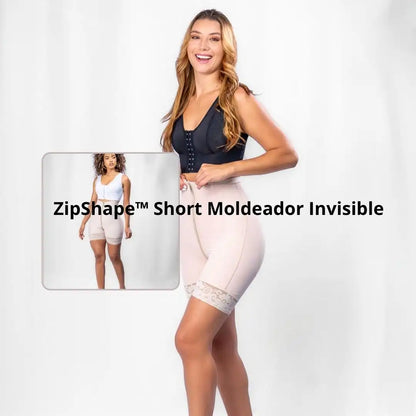 ZipShape™ Short Moldeador Invisible | Te ayuda a realzar tu figura sin que nadie lo note