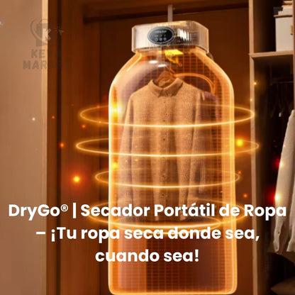DryGo® | Secador Portátil de Ropa – ¡Tu ropa seca donde sea, cuando sea!