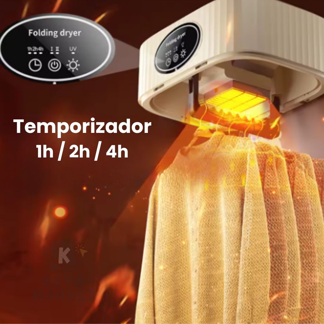 DryGo® | Secador Portátil de Ropa – ¡Tu ropa seca donde sea, cuando sea!