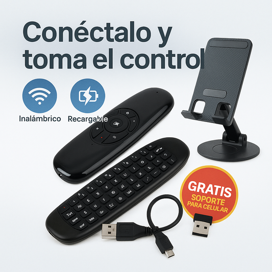 SmartEase™ - Mini Teclado & Control Remoto Inalámbrico