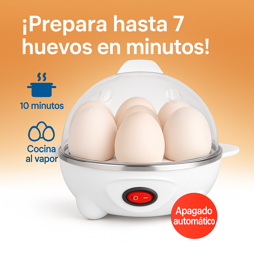 EggFast™ | Olla Eléctrica para Huevos – Desayunos perfectos en minutos