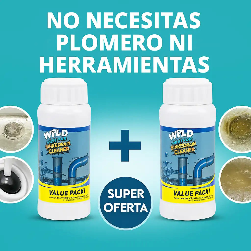 Wild Tornado® – Destapa Cañerías al Instante 💧 Elimina obstrucciones en segundos y sin esfuerzo
