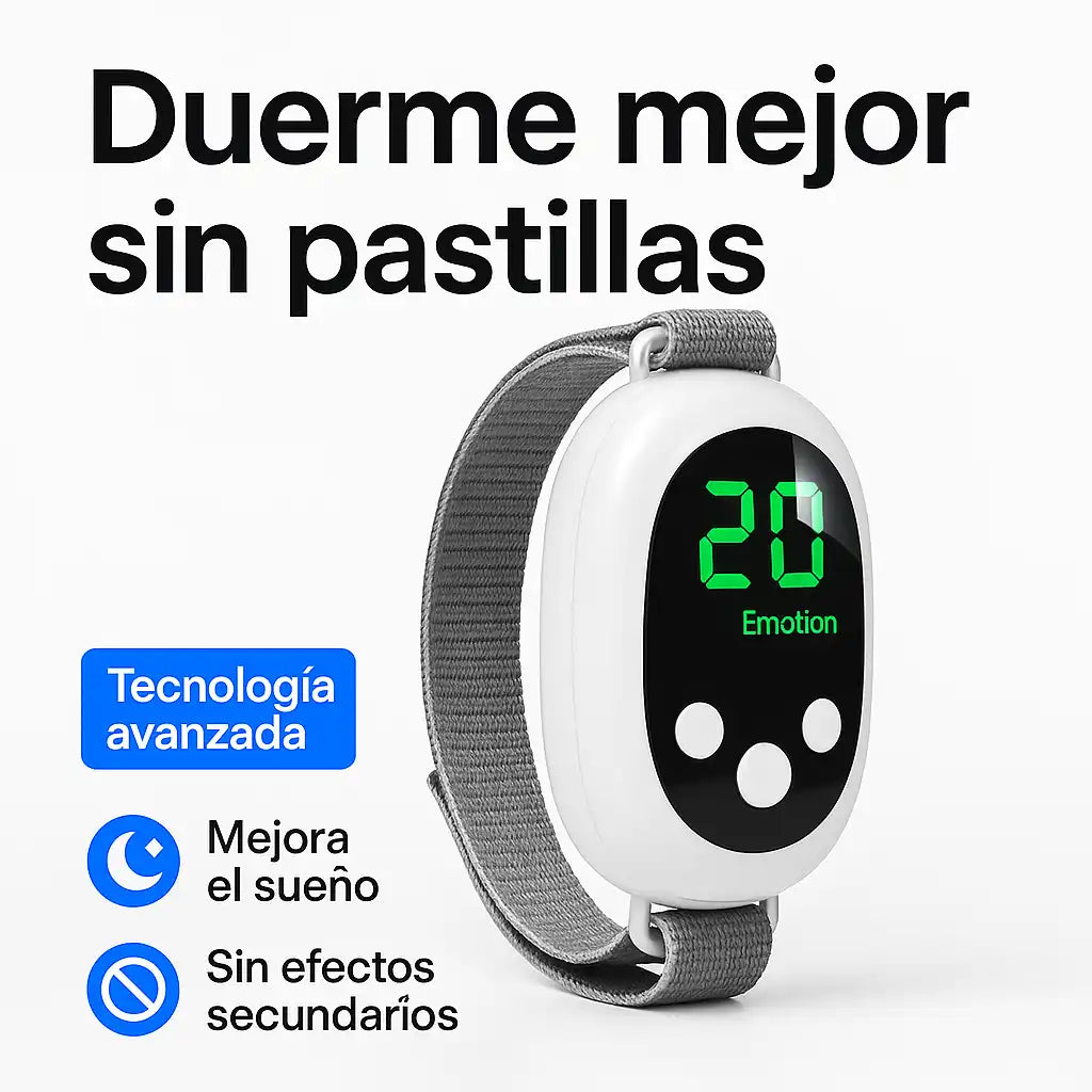 DreamEase® Masajeador de Sueño – Mejora tu descanso y tu ansiedad
