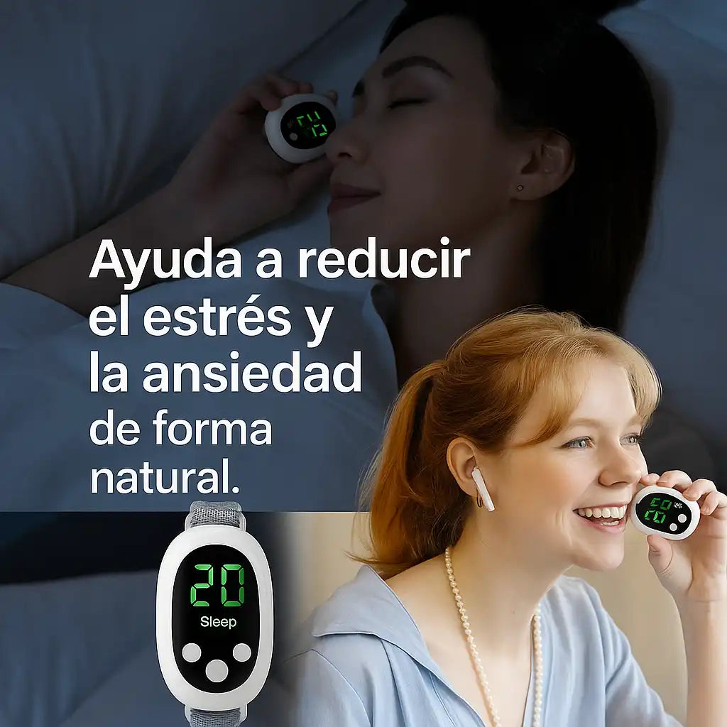 DreamEase® Masajeador de Sueño – Mejora tu descanso y tu ansiedad