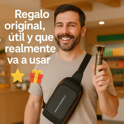 🧔‍♂️ SmoothPro™ – Combo Afeitadora y Canguro para Papá | Práctico y elegante en un solo regalo