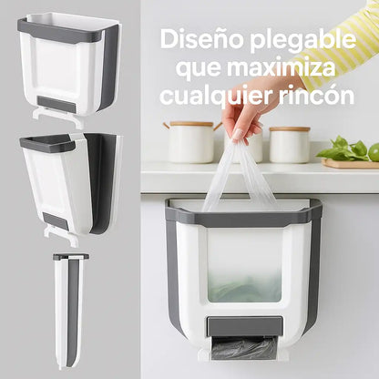 CleanBin® - Basurero Plegable para la Cocina: Ahorra espacio y mantén tu hogar impecable