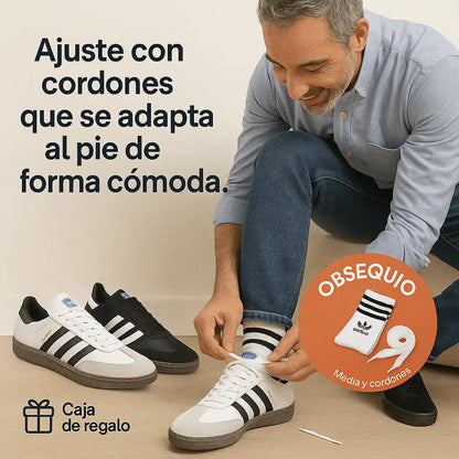 SambaStyle™ Tenis Samba para Papá – Elegancia que Caminara con el