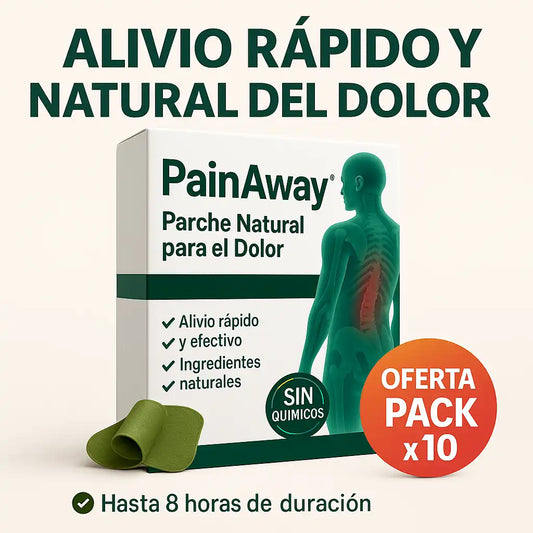 PainAway® – Parche Natural🌿 Alivio del Dolor donde más lo necesitas (Pack x10)