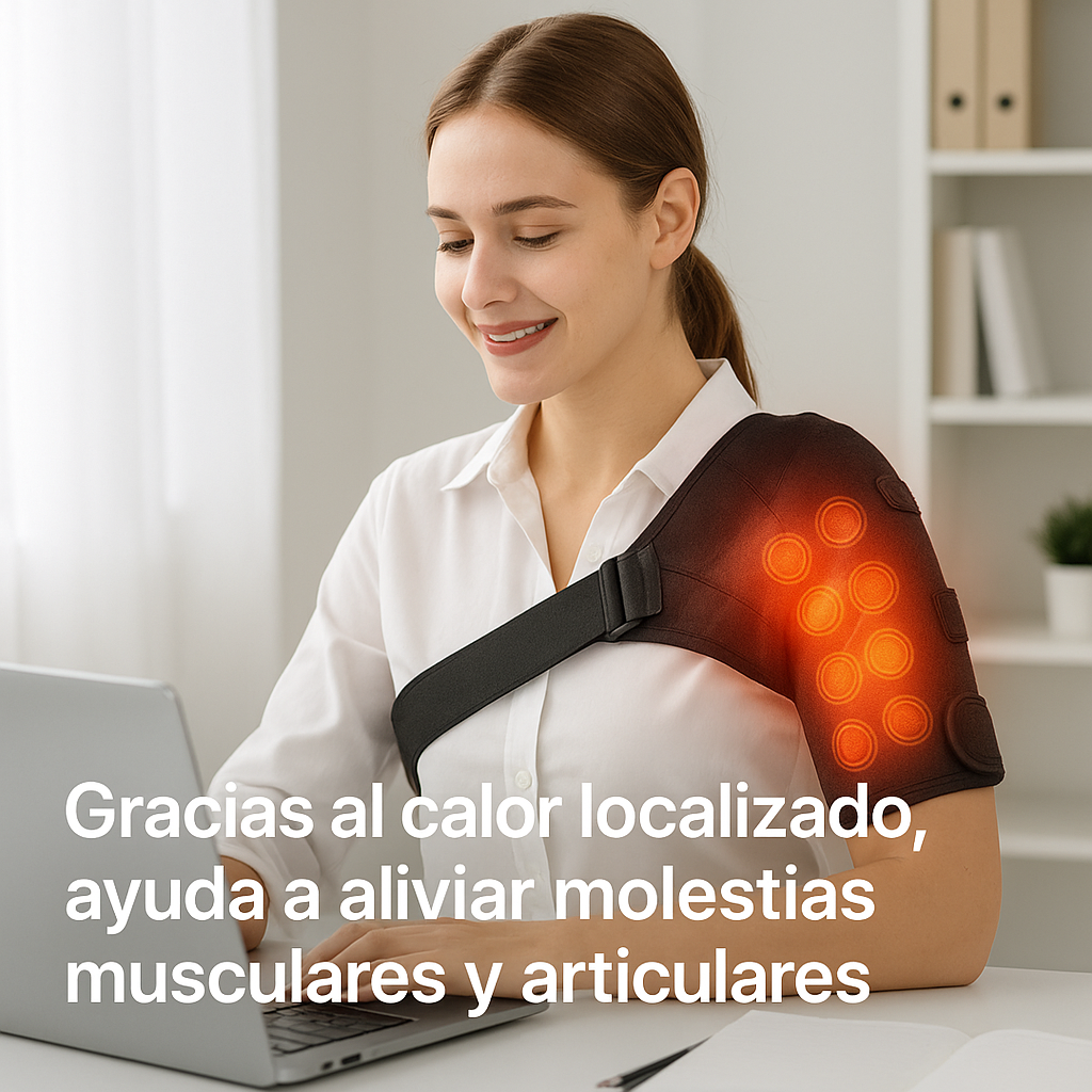 WarmCare® – Hombrera Térmica Ortopédica | Gracias al calor localizado, ayuda a aliviar el dolor