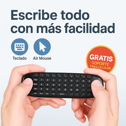 SmartEase™ - Mini Teclado & Control Remoto Inalámbrico