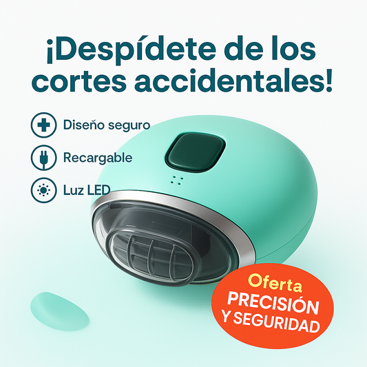 Trimzy® | Cortaúñas Eléctrico - Uñas perfectas sin esfuerzo y sin riesgo de cortes.