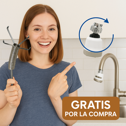 ClogCatch™ – Sonda Destapa Cañerías (Elimina obstrucciones al instante)