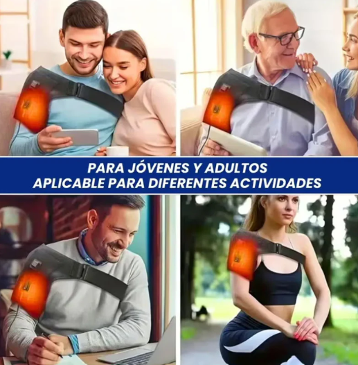 WarmCare® – Hombrera Térmica Ortopédica | Gracias al calor localizado, ayuda a aliviar el dolor