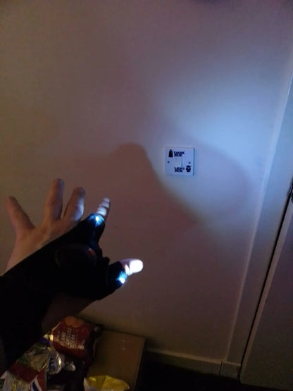 Guantes con Luz Led - Impermeable