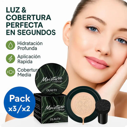 PerfectSkin® - Base de Maquillaje Moisture Cushion "Belleza Natural en Segundos"