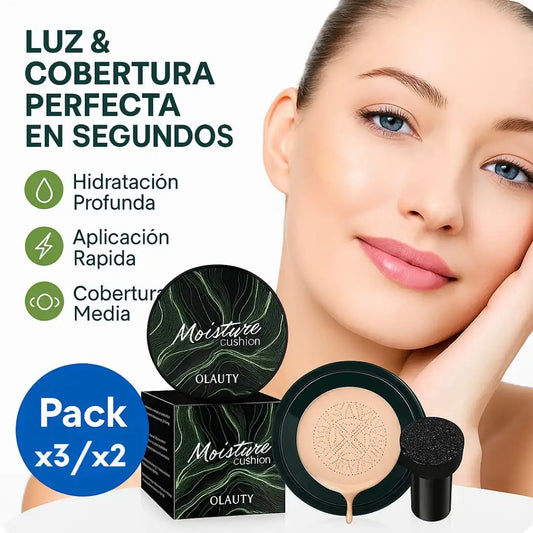 PerfectSkin® - Base de Maquillaje Moisture Cushion "Belleza Natural en Segundos"